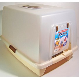 IRIS SN-520 日本 IRIS 屋型貓廁- 茶色 IRIS SN-520 日本 IRIS 屋型貓廁- 茶色